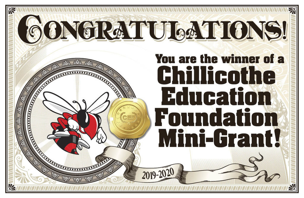 Chillicothe Education Foundation Mini Grant