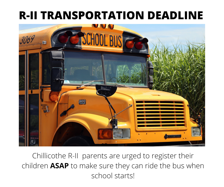 Transportation Deadline