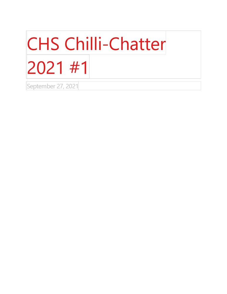 CHS Chilli-Chatter