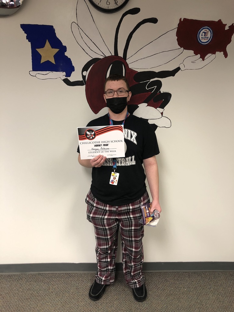 Student of the Week - Keegan Peterson