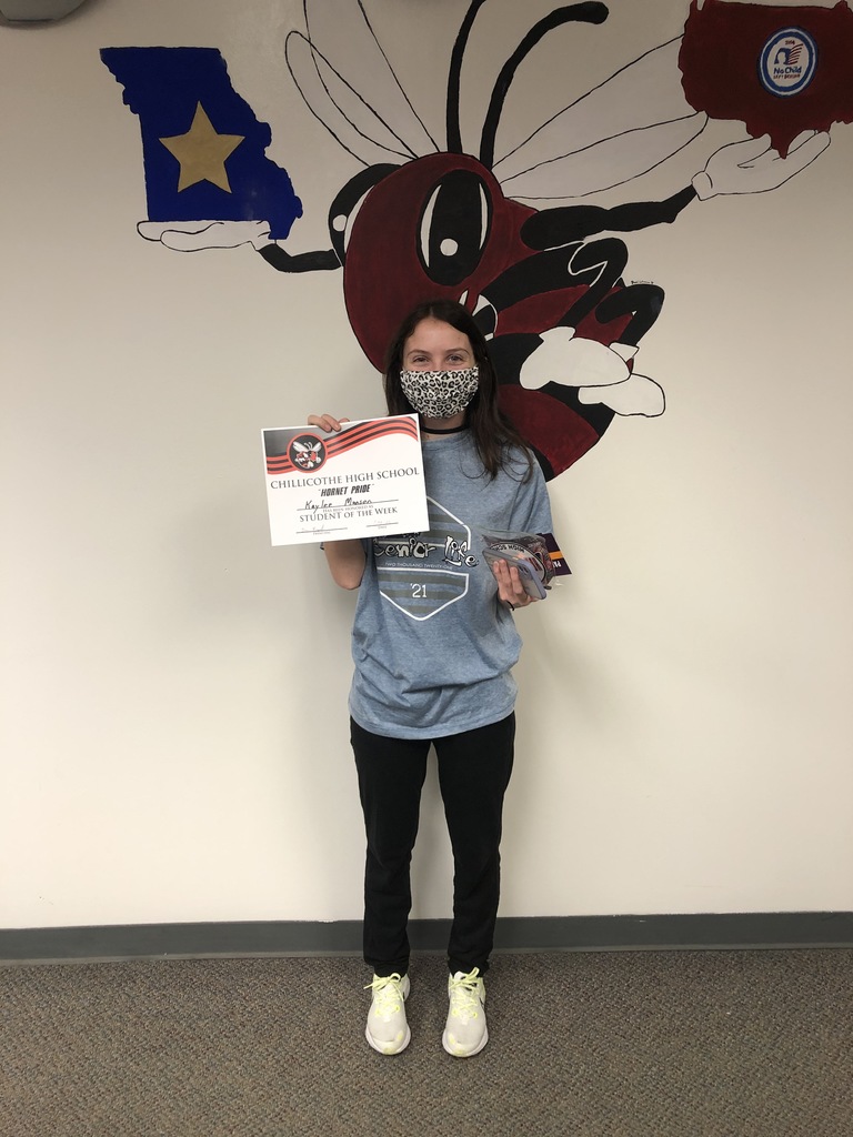 Student of the Week - Kaylee Munson