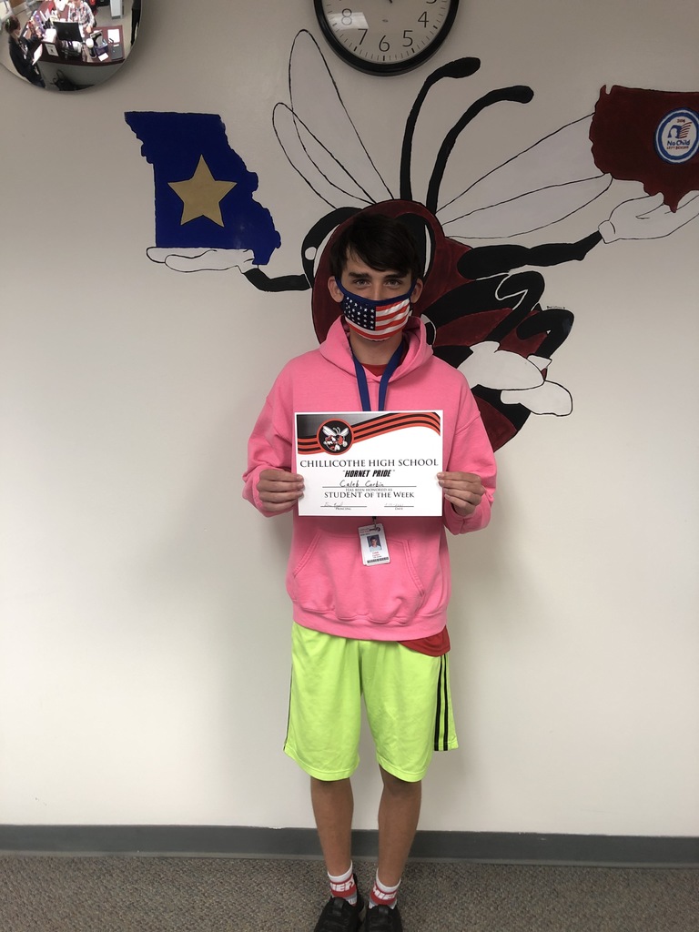 Student of the Week - Caleb Corbin
