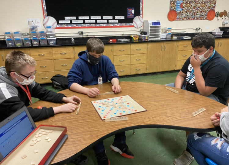 Today is National Scrabble Day!! Ms Techau's ELA classes are enjoying it.