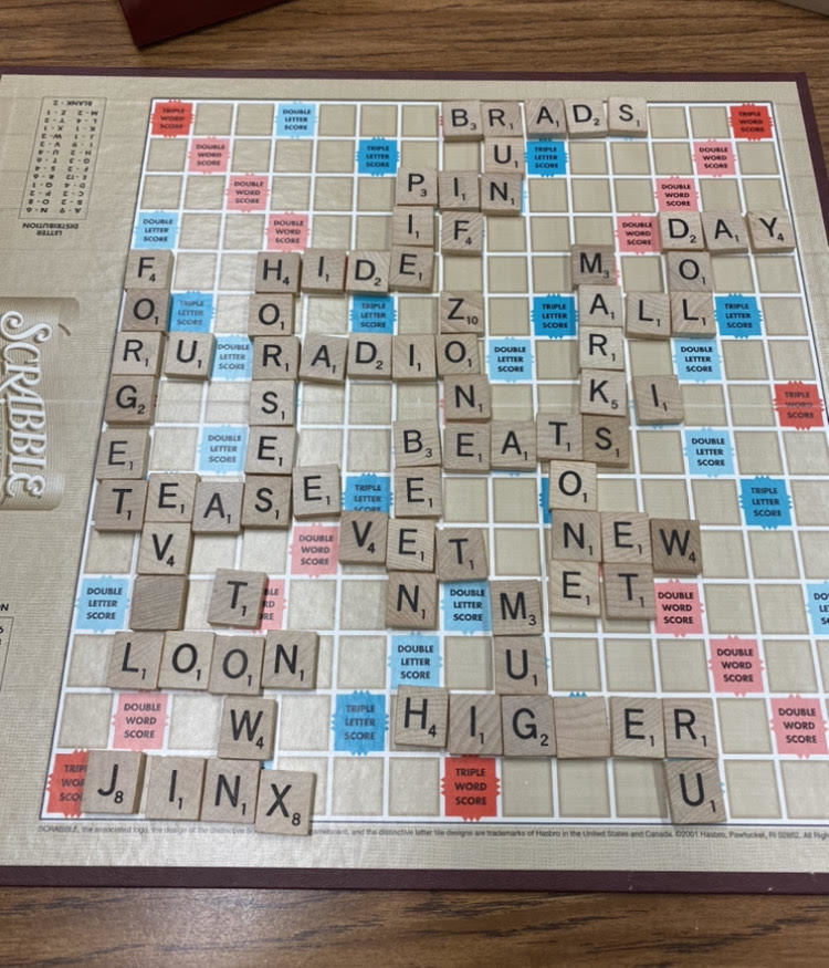 Today is National Scrabble Day!! Ms Techau's ELA classes are enjoying it.