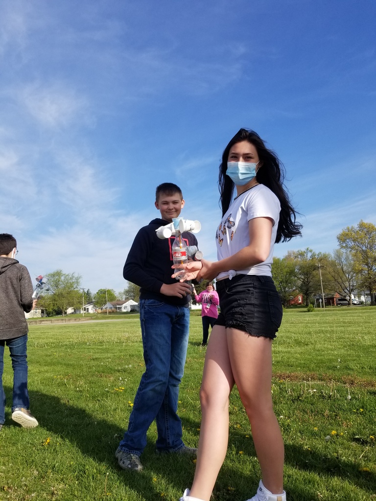 Wrapping up our weather unit (Mrs. Hardy's class testing anemometers)