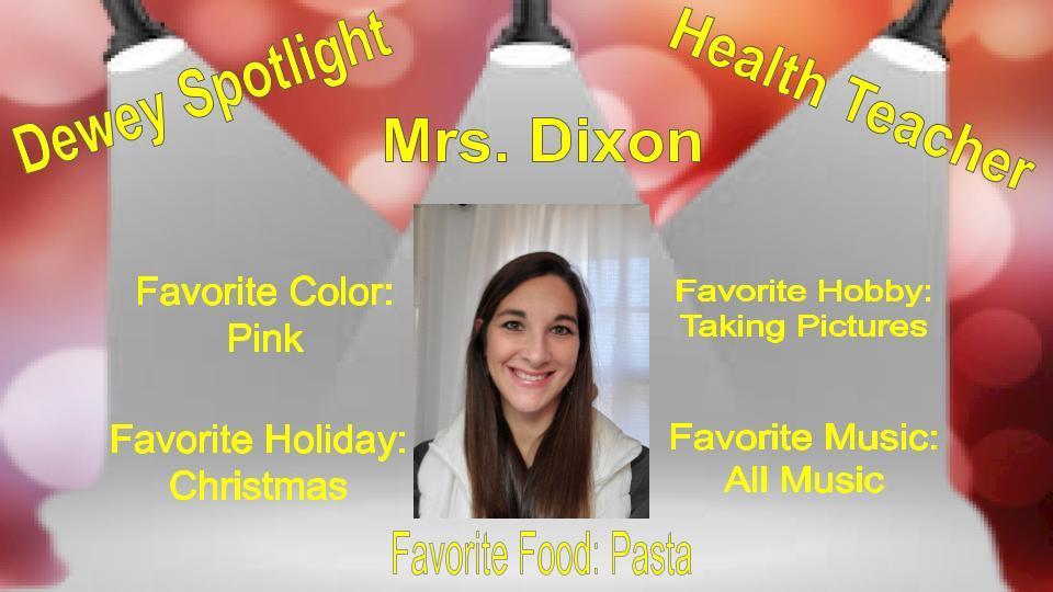 Dewey Spotlight - Dixon