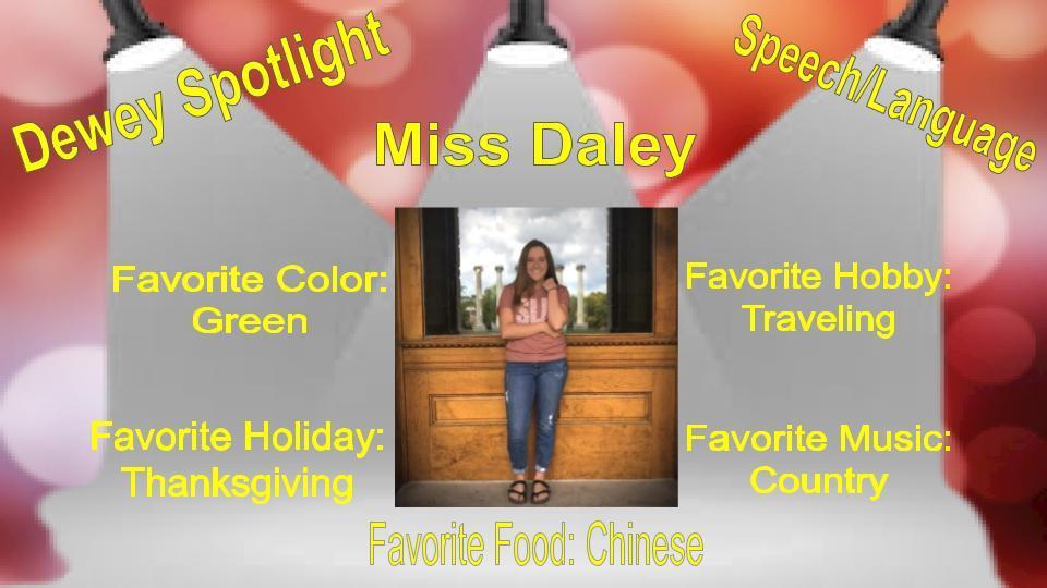 Dewey Spotlight - Daley