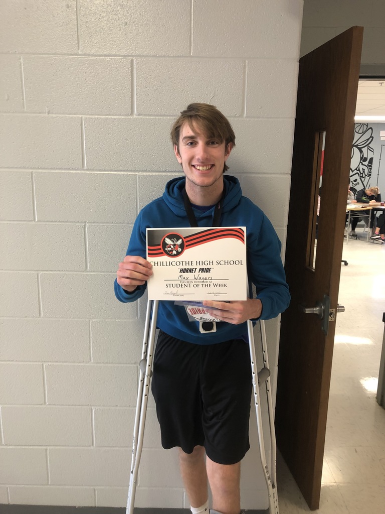 Max Wagers - Student of the Week