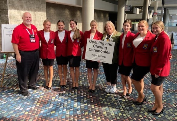 SkillsUSA students compete at Nationals for opening and closing ceremonies