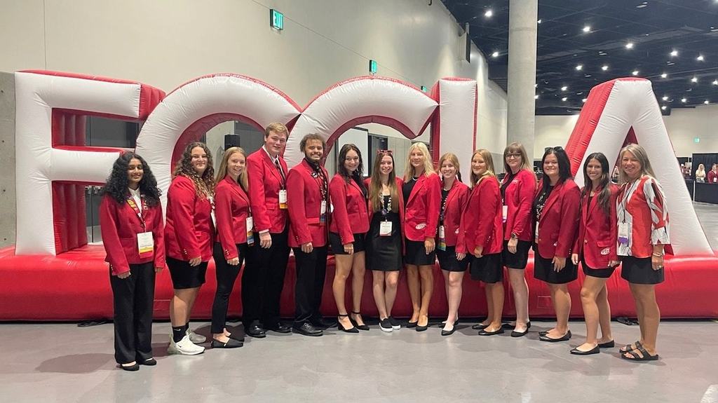 FCCLA students who qualified for National competition