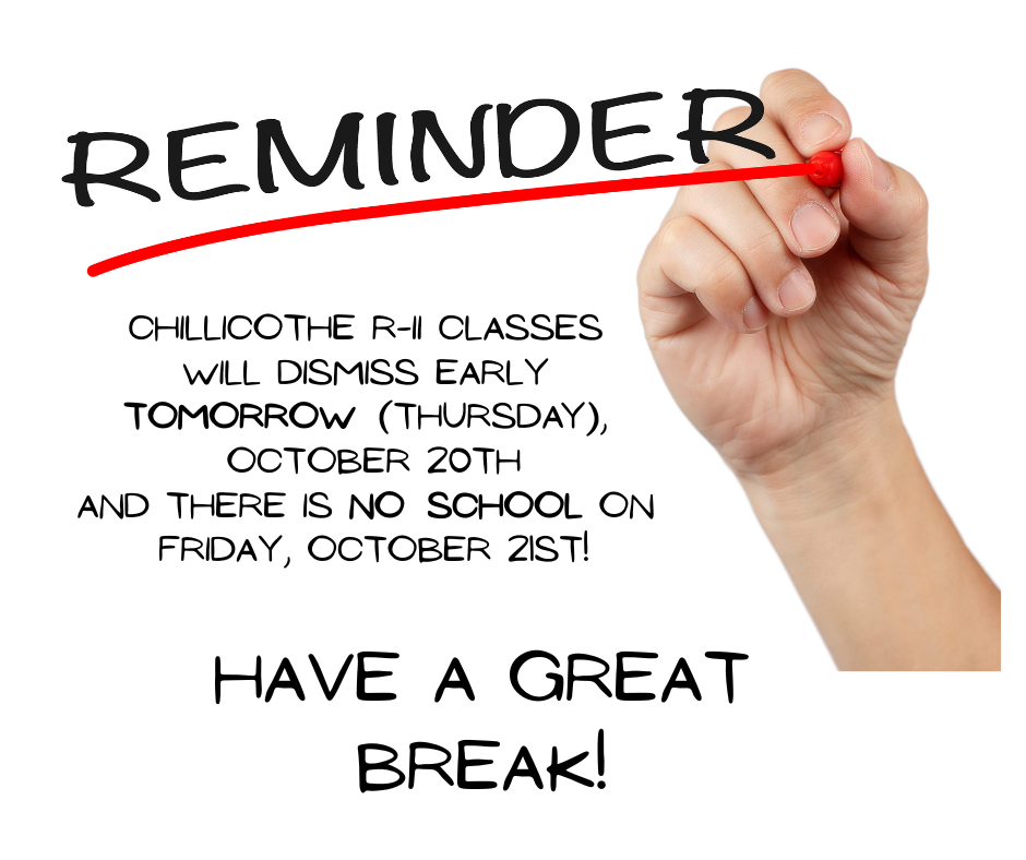 Reminder Early Out