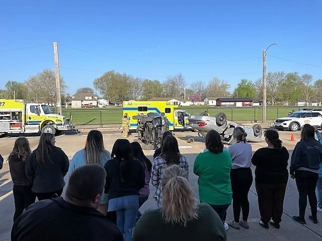 Mock Accident Students