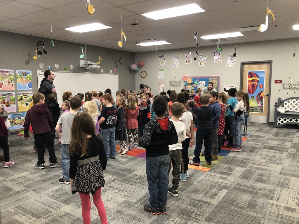 First Grade is busy practicing for their Holiday Program. They will perform at the PAC, December 3rd at 7:00 p.m.