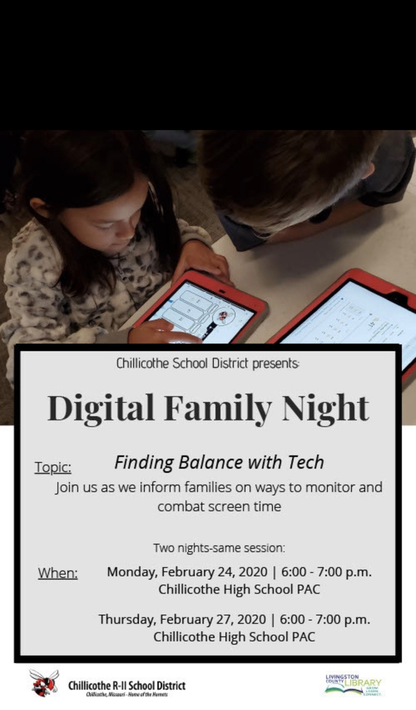 Join us for our first Digital Famiily Night!